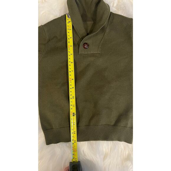 Makkrom Toddler Baby Boy Girl Shawl Collar Pullover Cable Sweaters Knit V Neck - Picture 5 of 6